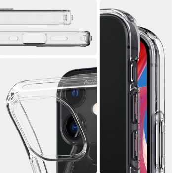 Spigen Liquid Crystal dėklas - permatomas (Apple Iphone 12 Mini) Spigen Liquid Crystal dėklas - permatomas (Apple Iphone 12 Mini)